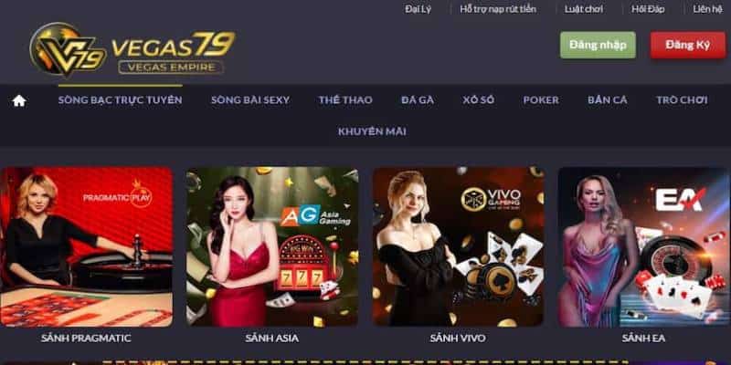 Nhà cái Vegas79 - Siêu dễ ăn tiền khi chơi cá cược bóng đá