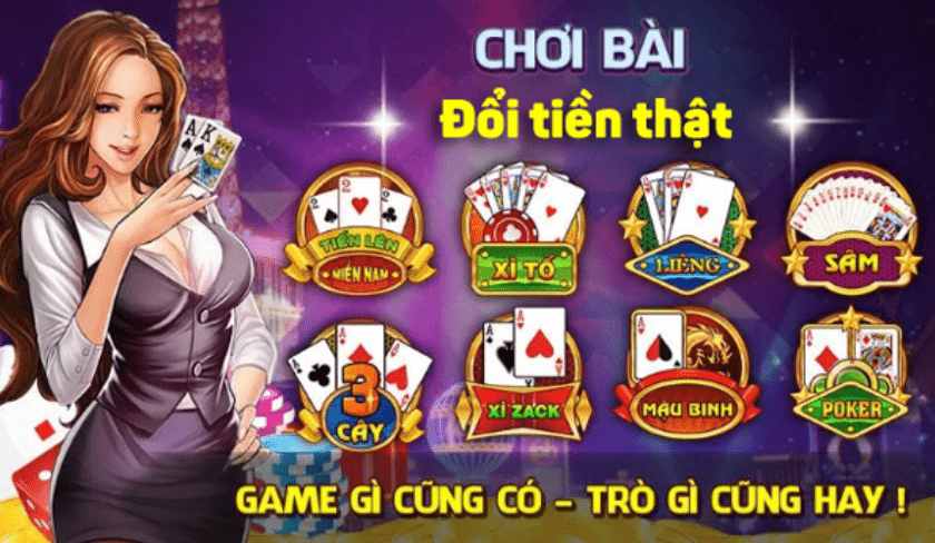 Game bài thu hút lượng người chơi đông nhất