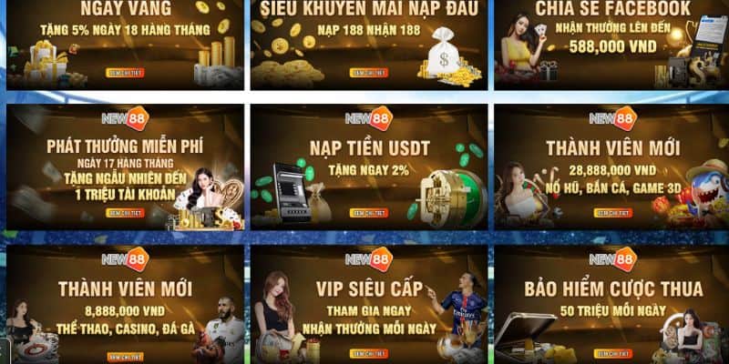 Casino New88 có những khuyến mãi khủng nào? 