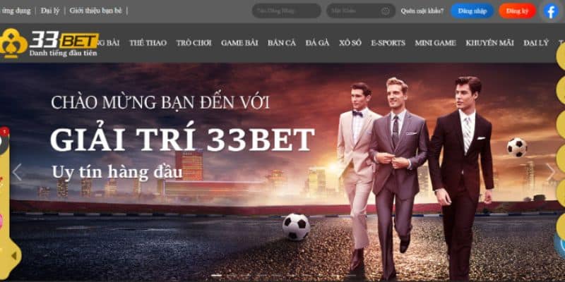 1. Những trò chơi hấp dẫn chỉ có tại 33BET