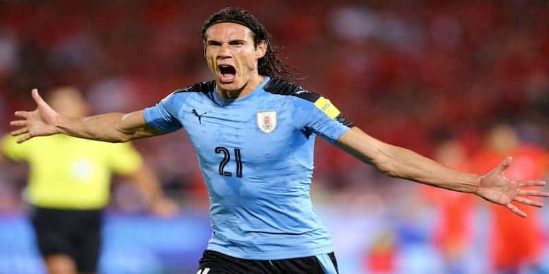 Đây là lần thứ 4 Edinson Cavani có mặt tại giải đấu bóng đá lớn nhất hành tinh