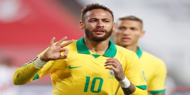 Neymar- vị trí bất khả xâm phạm trong đội hình của Brazil