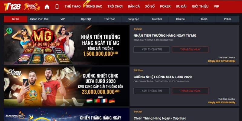 Giới thiệu sân chơi Casino trực tuyến TT128