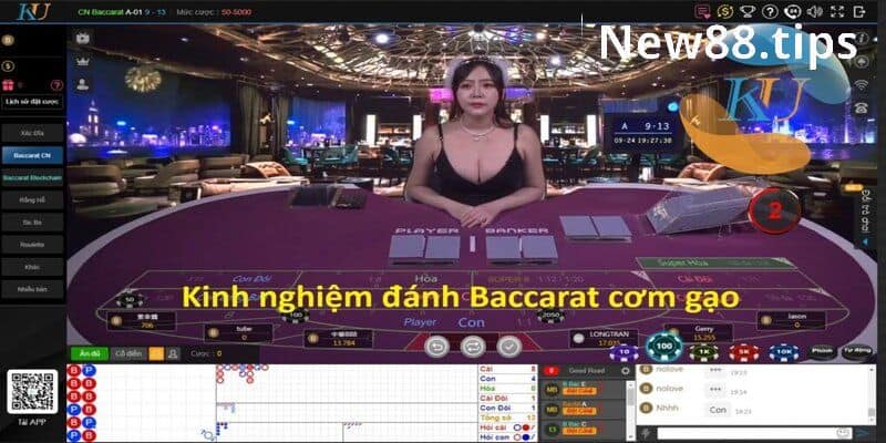 Một số điều cần chú ý khi chơi Baccarat cơm gạo 