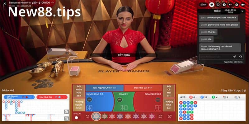 The Mini Baccarat - Một trong các các loại hình Baccarat phổ biến nhất