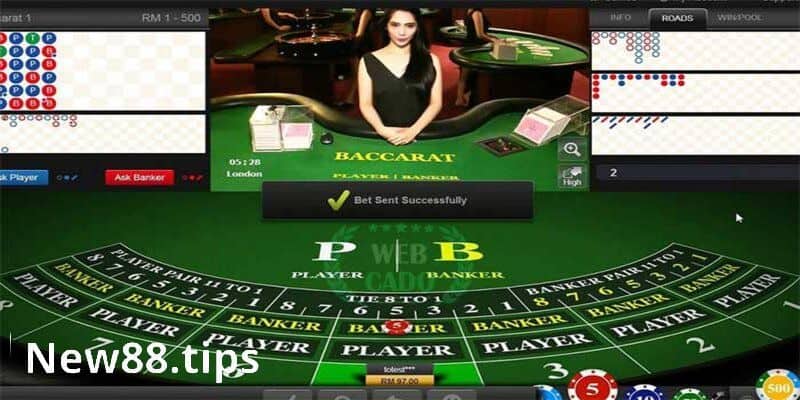 Công thức chơi baccarat cầu ngang - cầu đơn