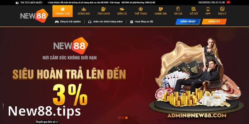 New88 - Địa chỉ chơi Baccarat số 1 châu Á